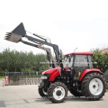 Congo Hot Sale Tz10d 70-100HP 4WD Wheel Farm Tractor Quick Hitch Front End Loader with ISO Ce Certificate